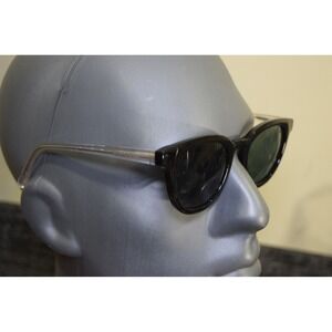 Marc Hunter MH7927 Black Crystal Clear Panto Sunglasses‎ 51 22 145 FLAWS